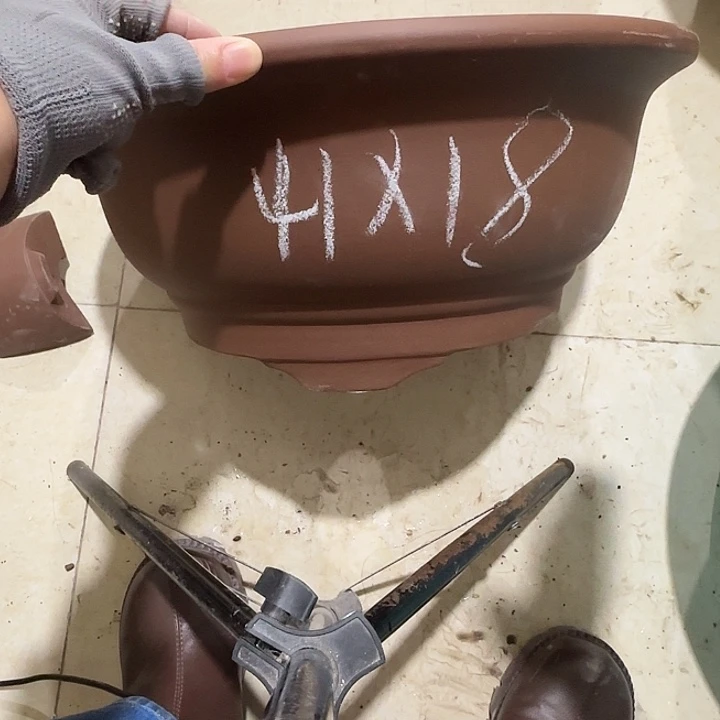紫砂花盆破损包赔