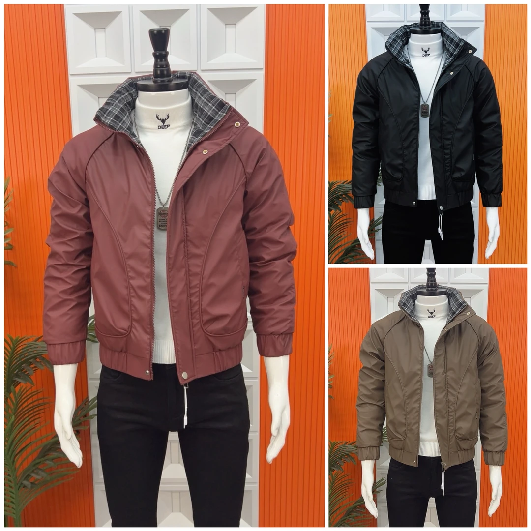 【冬季新品】潮牌痞帅时尚棉服男2025新款冬季修身立领棉衣外套0157