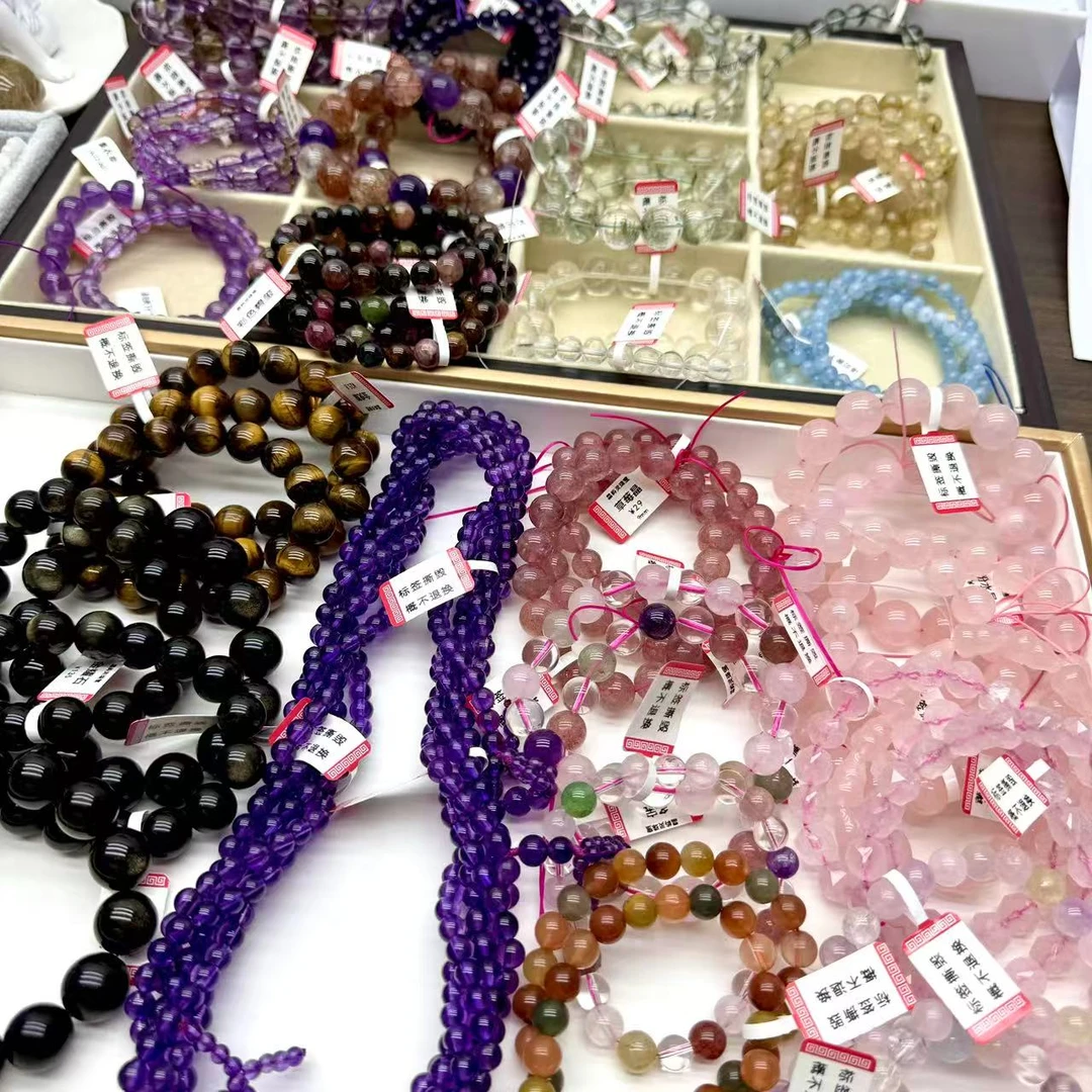 【晶屿灵】天然水晶手链多样性发其一