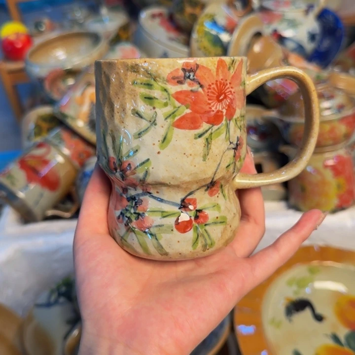 瓷片景德镇陶瓷手工手绘