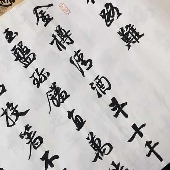 书法张建东老师书法作品