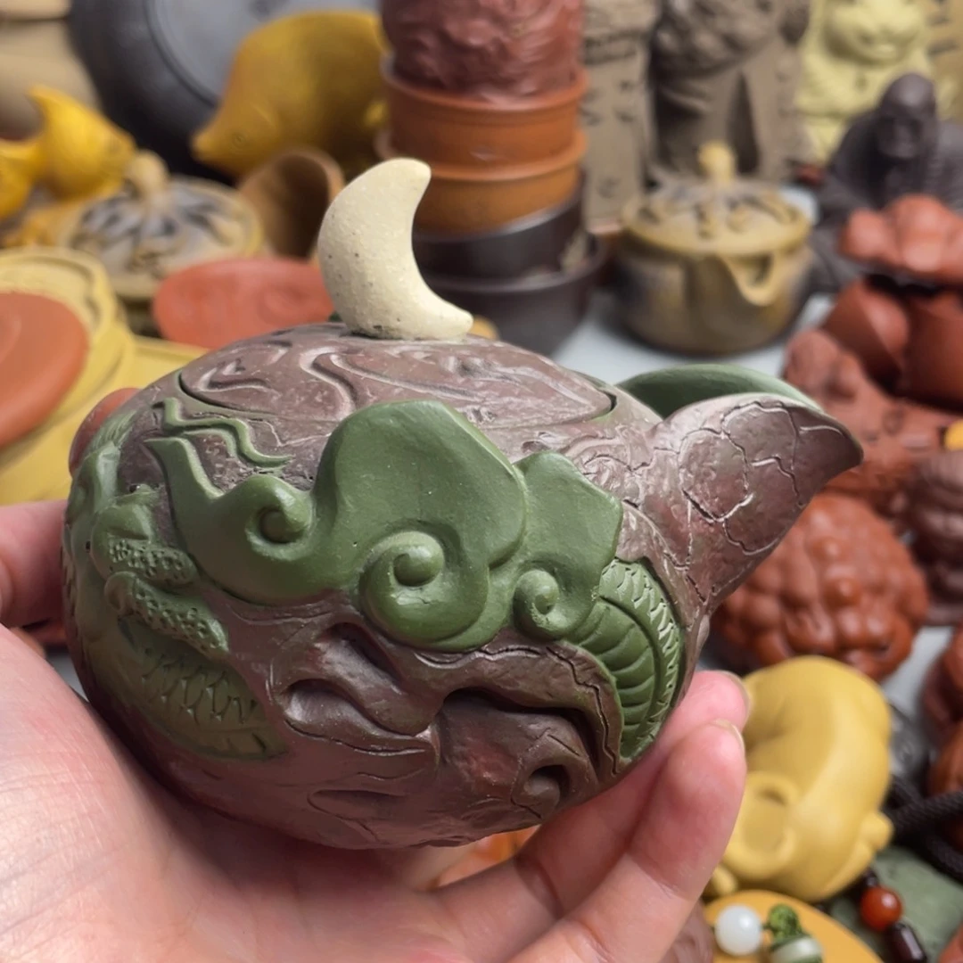 紫砂茶宠紫砂瑕疵