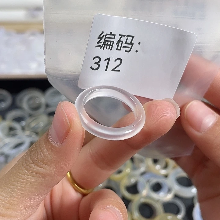 玛瑙/玉髓未镶嵌戒指312港21