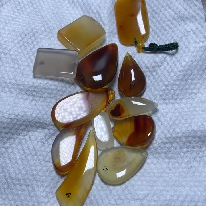 玛瑙/玉髓颈饰未镶嵌风***?008