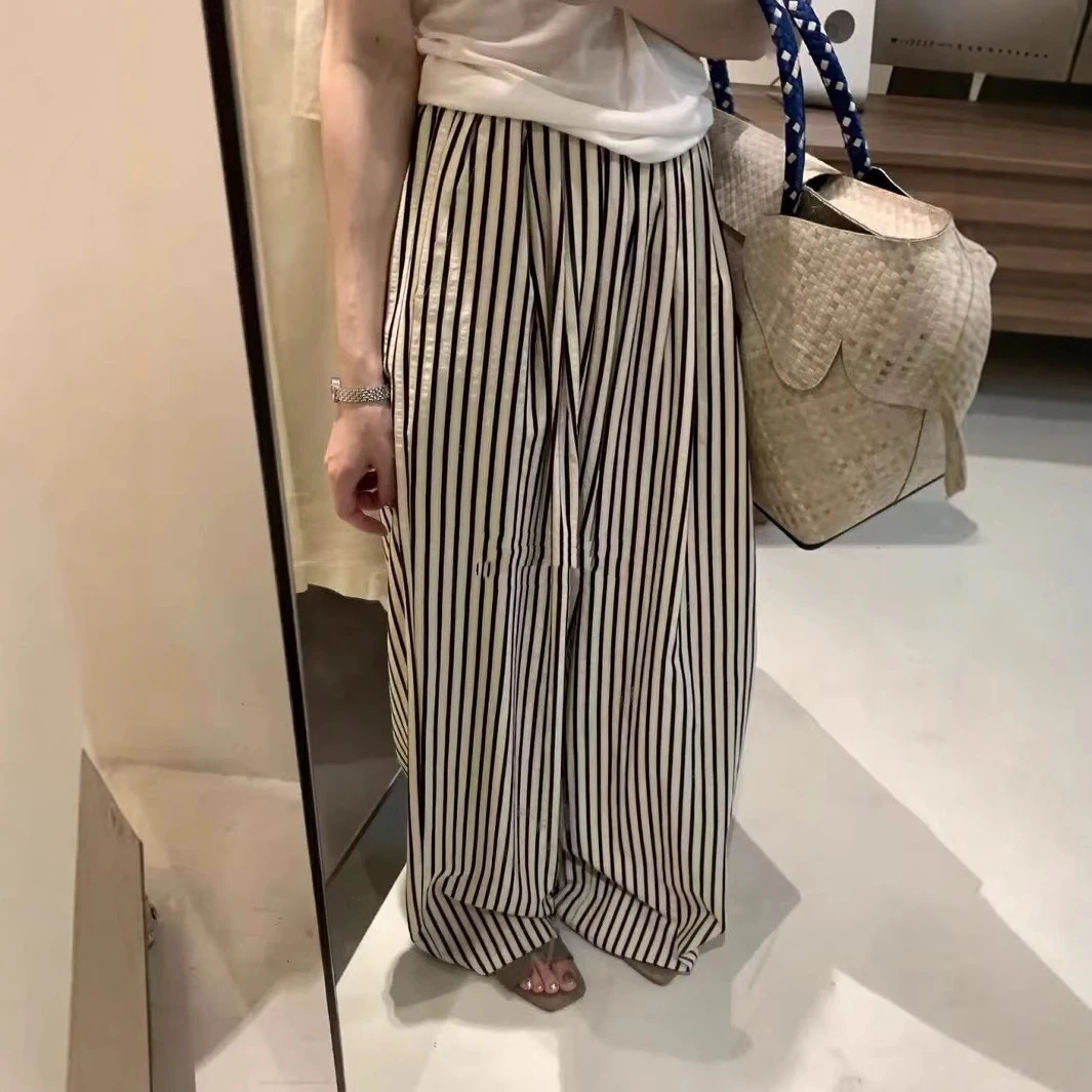 十三行R*S品质货经典不过时比入显高显瘦慵懒宽松休闲直筒裤女