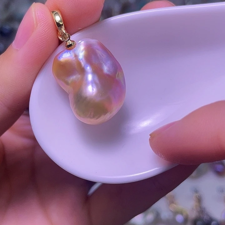 颈饰淡水珍珠合金32