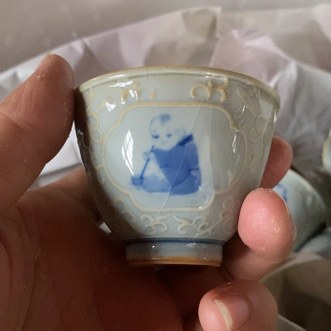 杯景德镇高温还原陶瓷