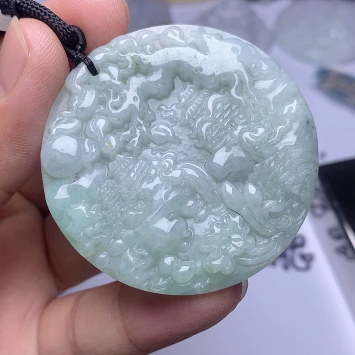 颈饰未镶嵌翡翠翡翠