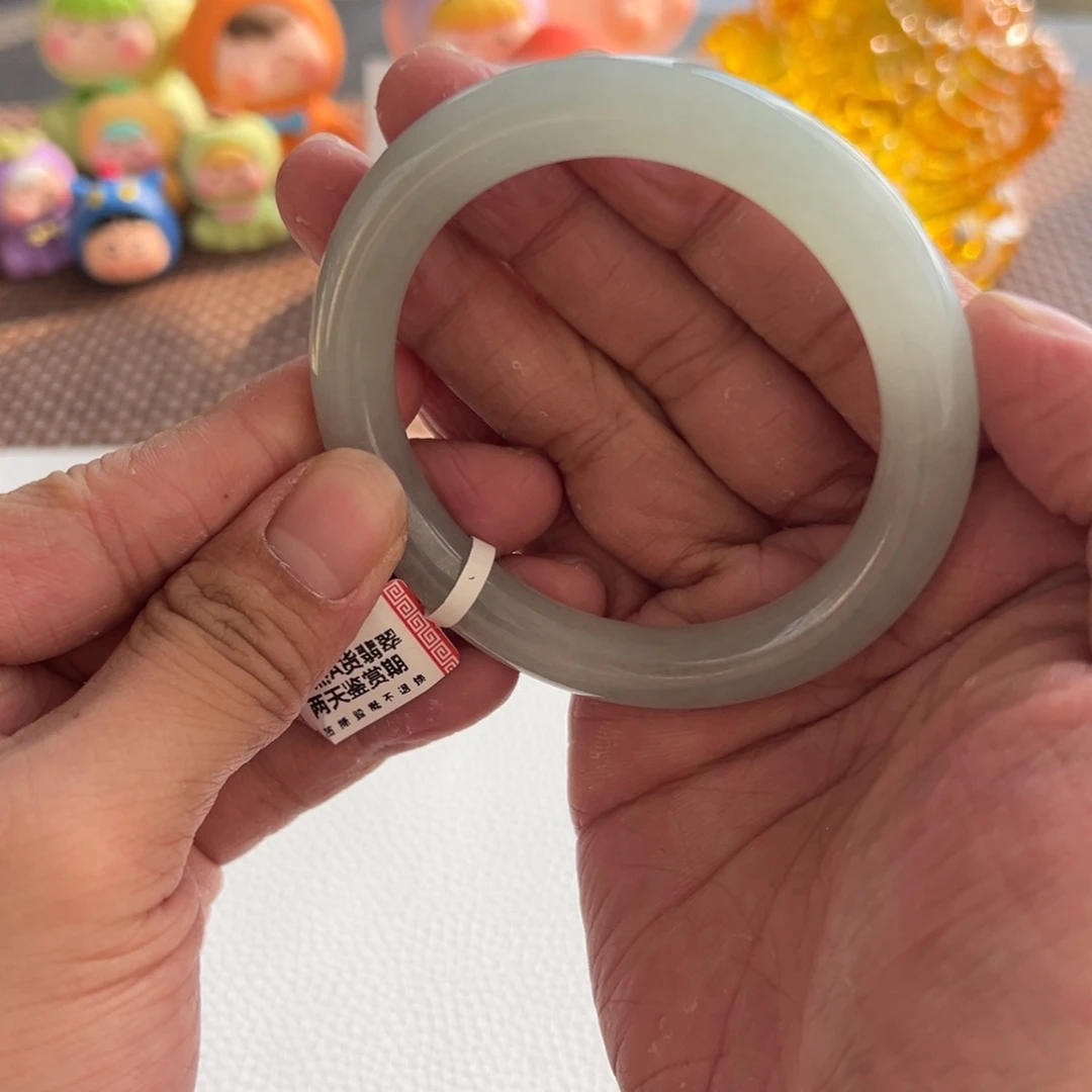 翡翠未镶嵌手镯2号56