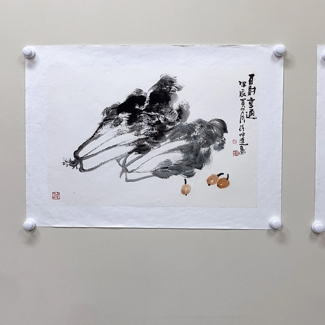 国画徐坤连四尺三开精品佳作