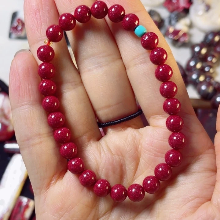 天然辰砂天然朱砂晶体纱