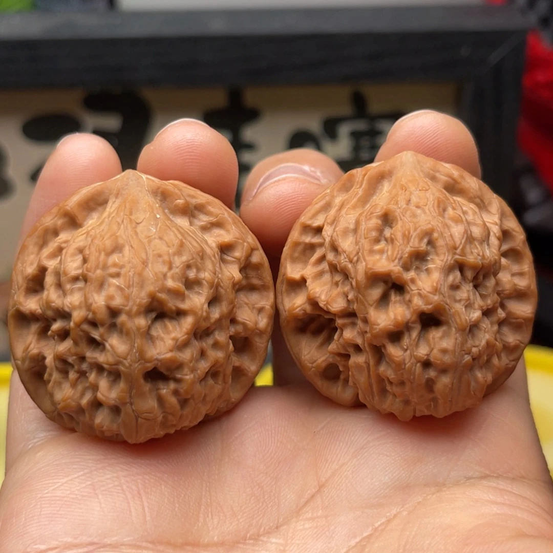 擦****文玩核桃吊坠37➕野生石子磨