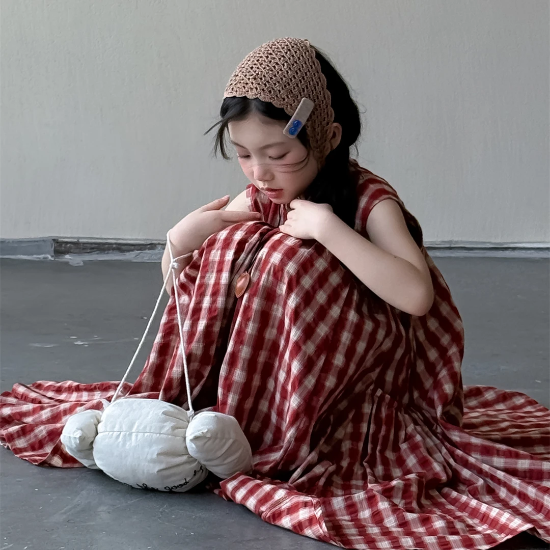 馨爸专属-71778-TBB童装女童连衣裙2025夏季新款韩版可爱小女孩