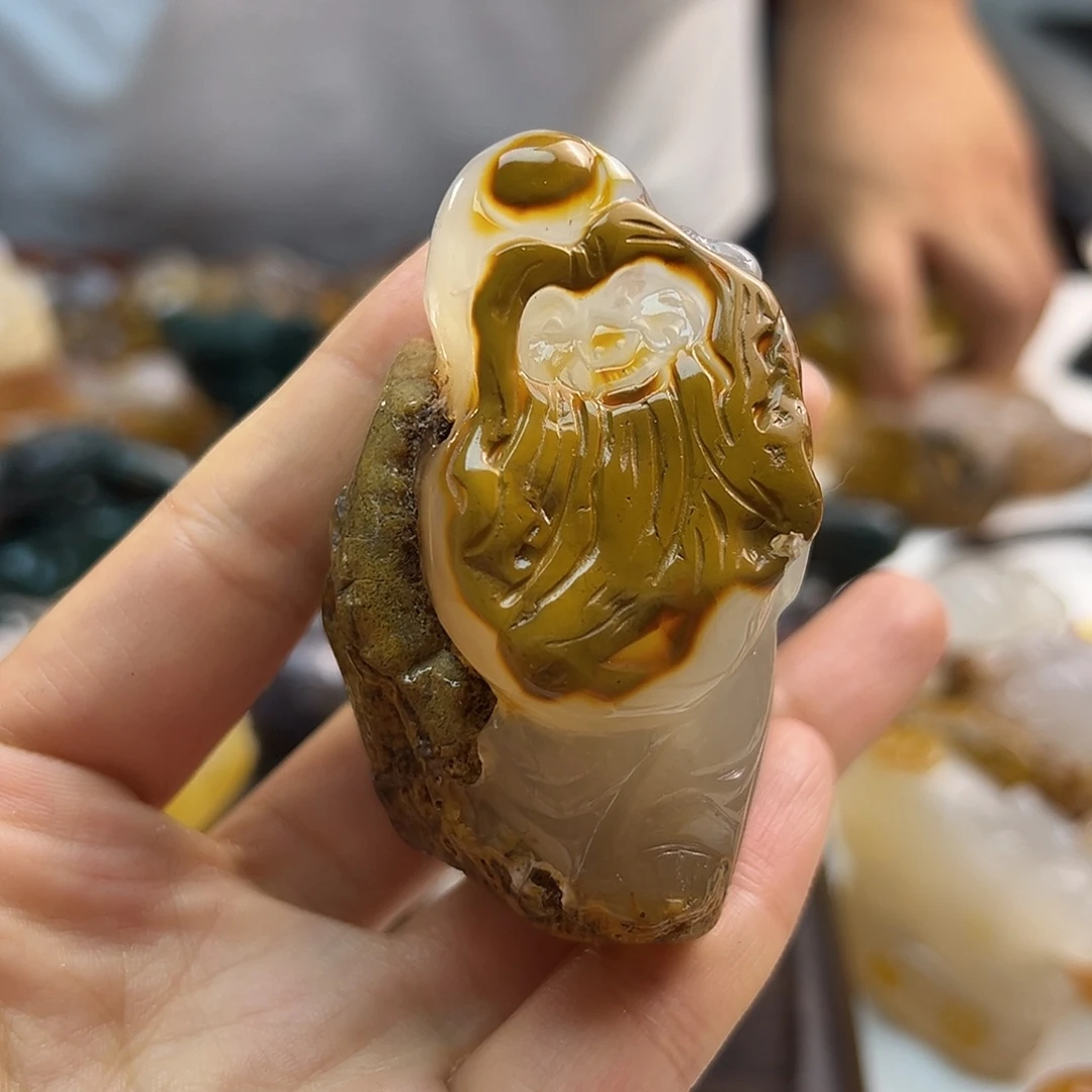 玛瑙/玉髓未镶嵌颈饰