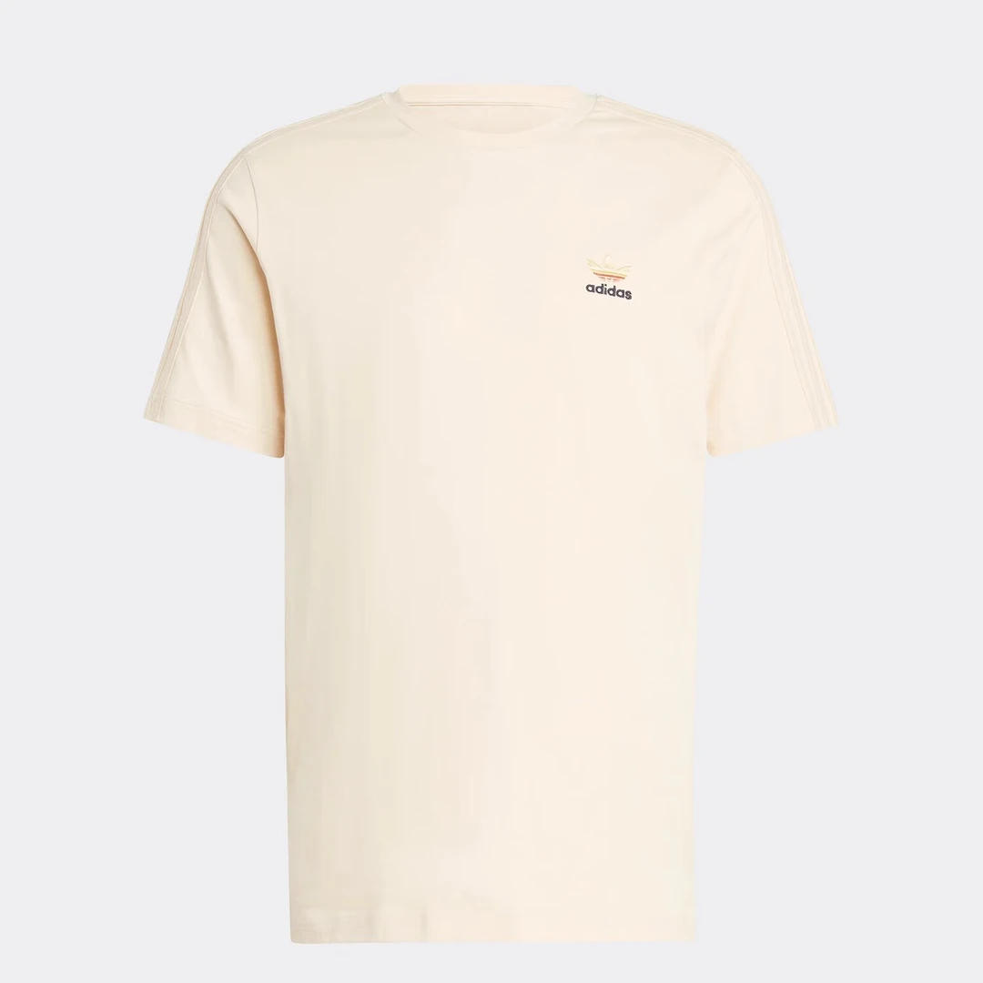 阿迪达斯三叶草运动户外卡通印花休闲春夏圆领透气短袖HZ1155