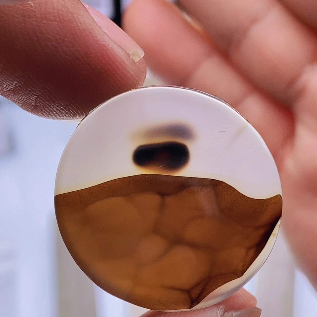 玛瑙/玉髓未镶嵌吊坠(不含链)129