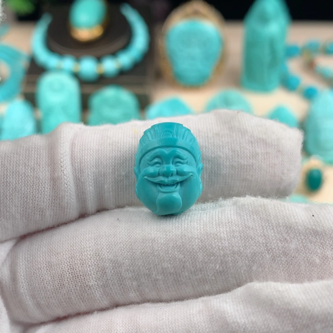 【闪购商品】绿松石珠宝半成品未镶嵌