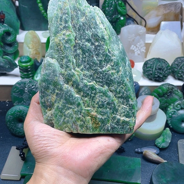 未镶嵌和田玉珠宝半成品