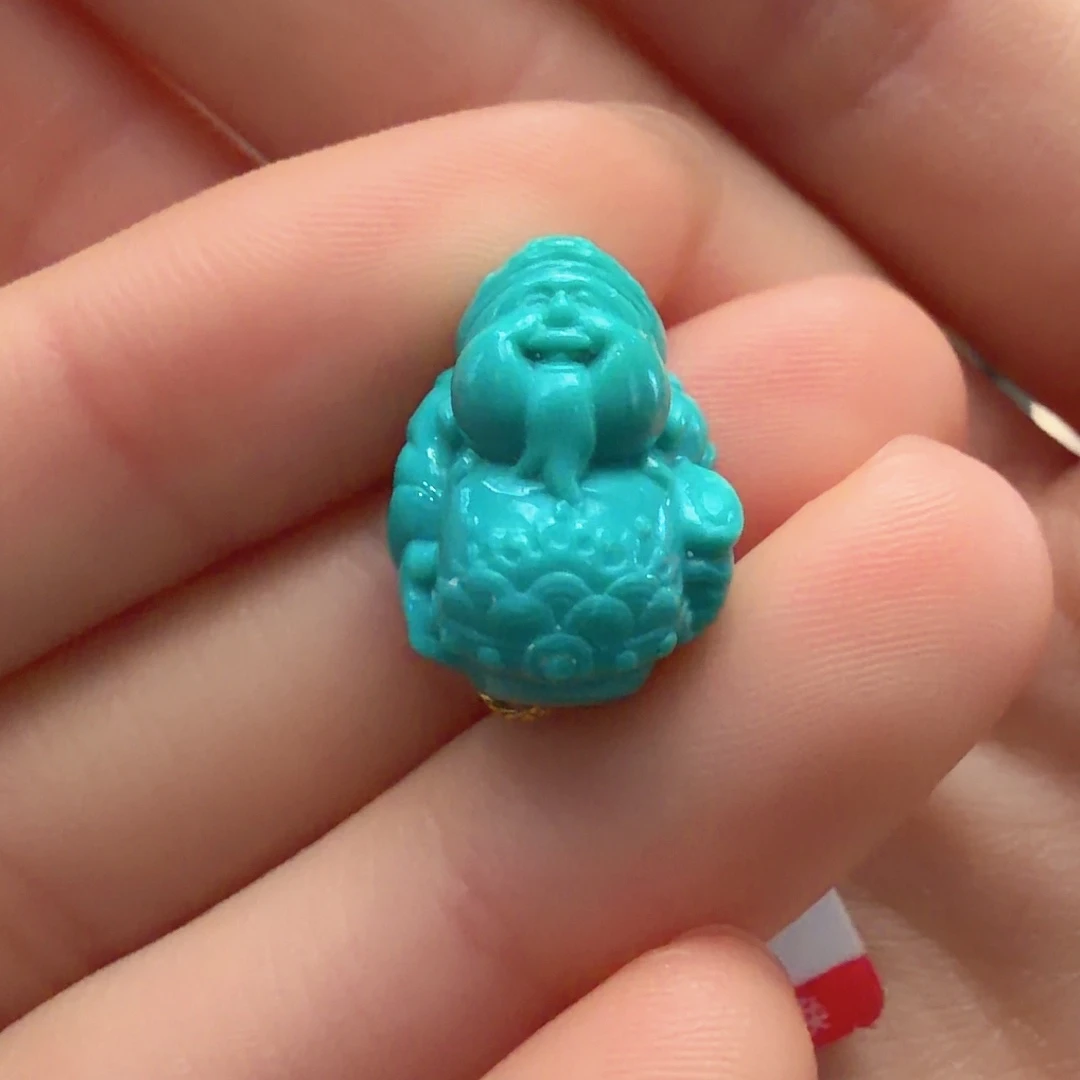 绿松石未镶嵌颈饰