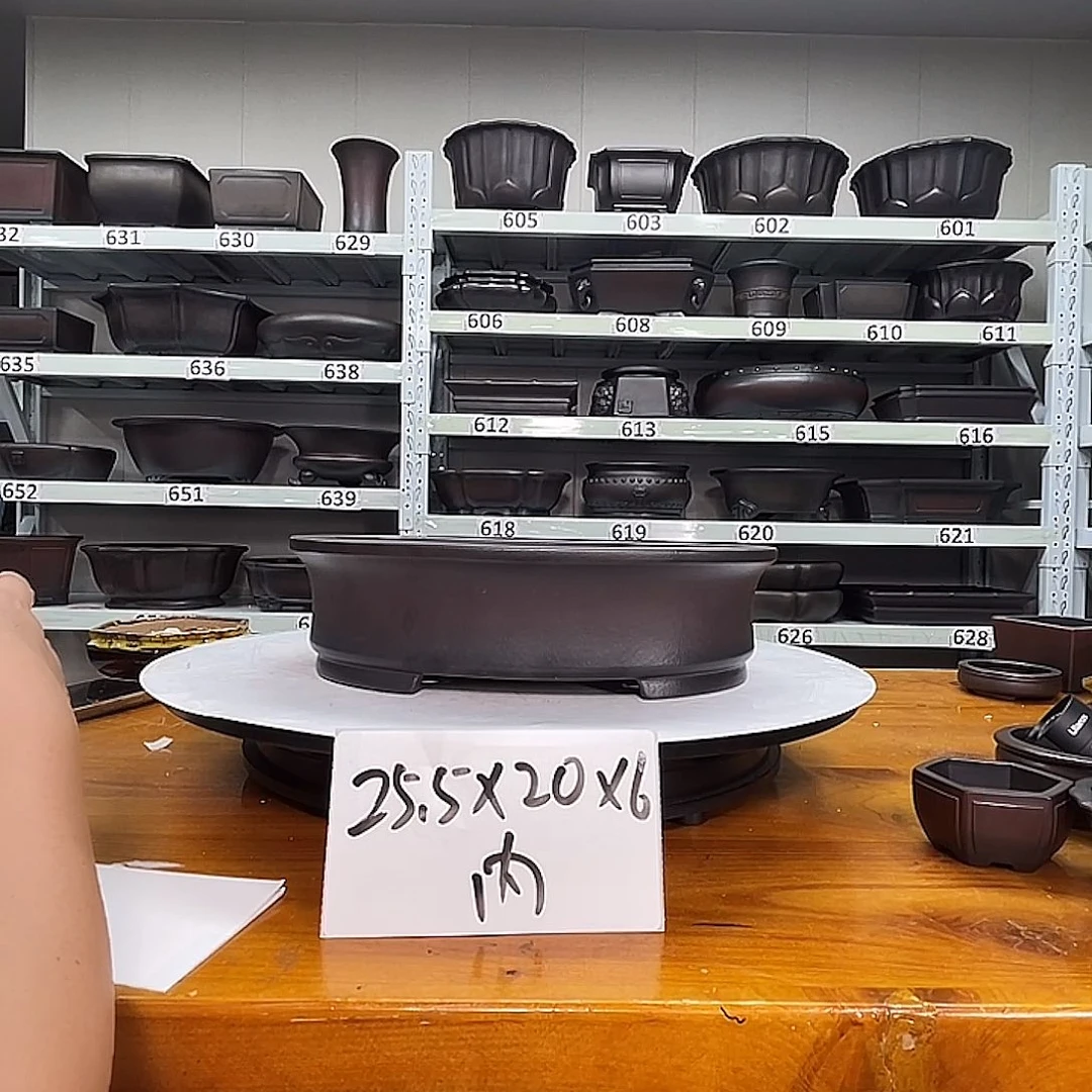 紫砂花盆宜兴紫砂26号