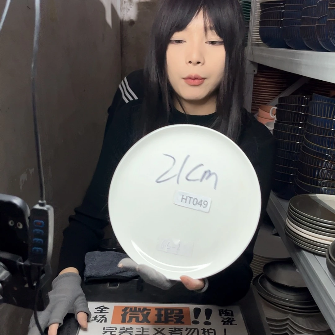 瓷片049。         2个