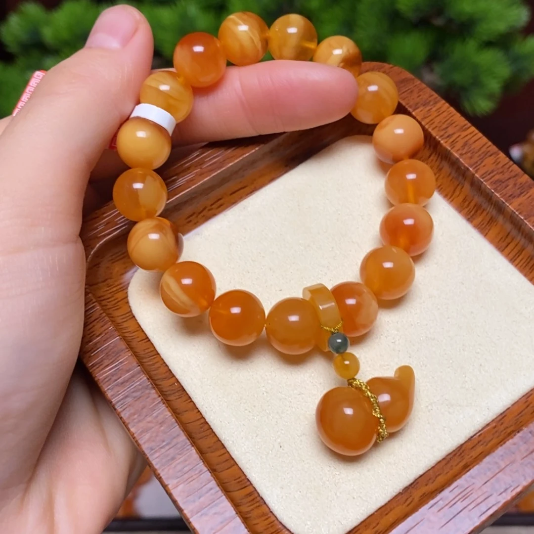 【闪购商品】手链蜜蜡未镶嵌手串