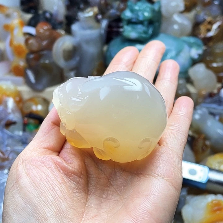 玛瑙/玉髓饰品未镶嵌卿*