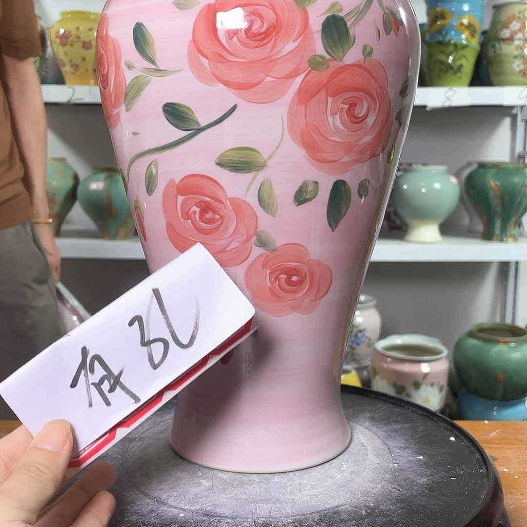 景德镇陶瓷花盆微瑕159