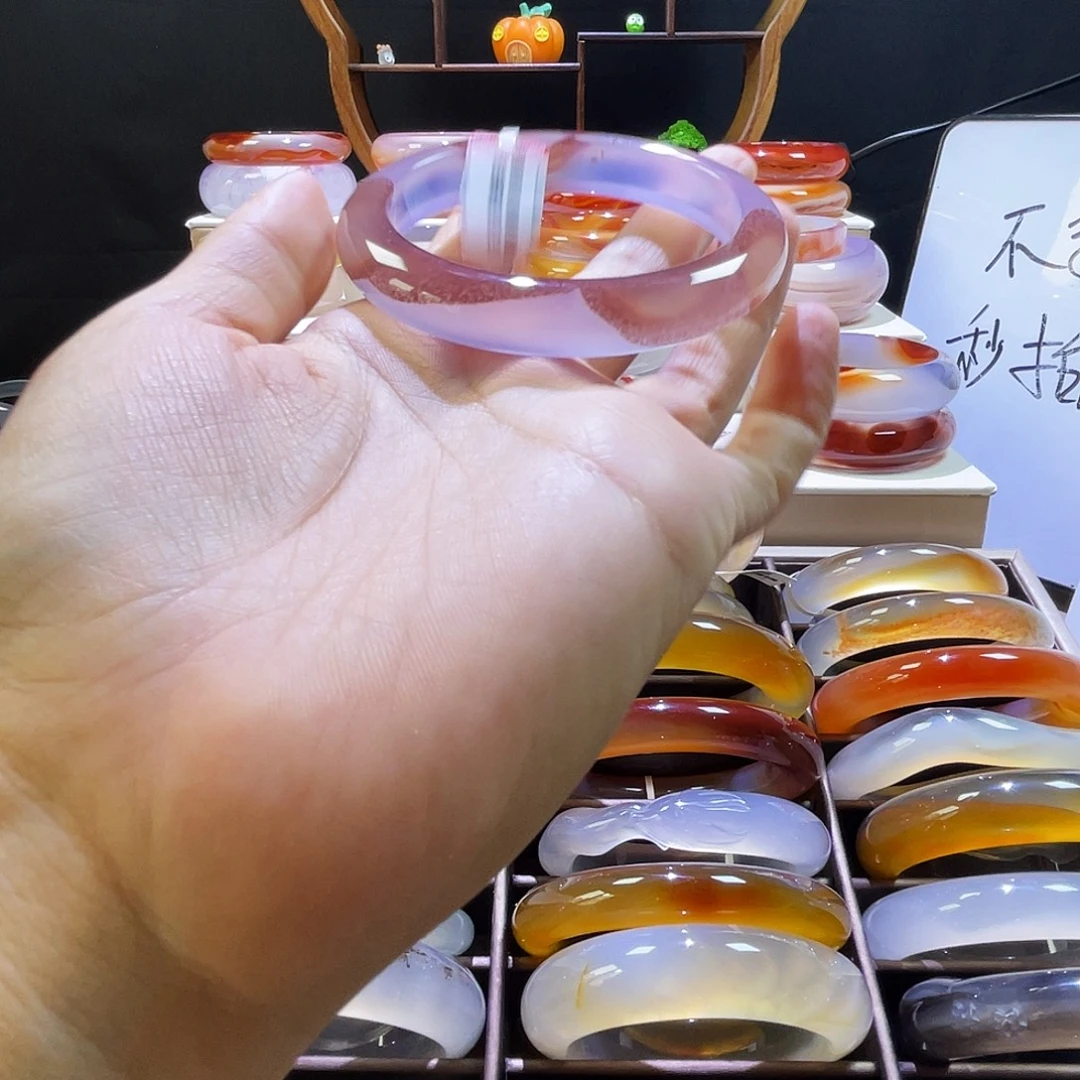 玛瑙/玉髓未镶嵌手镯