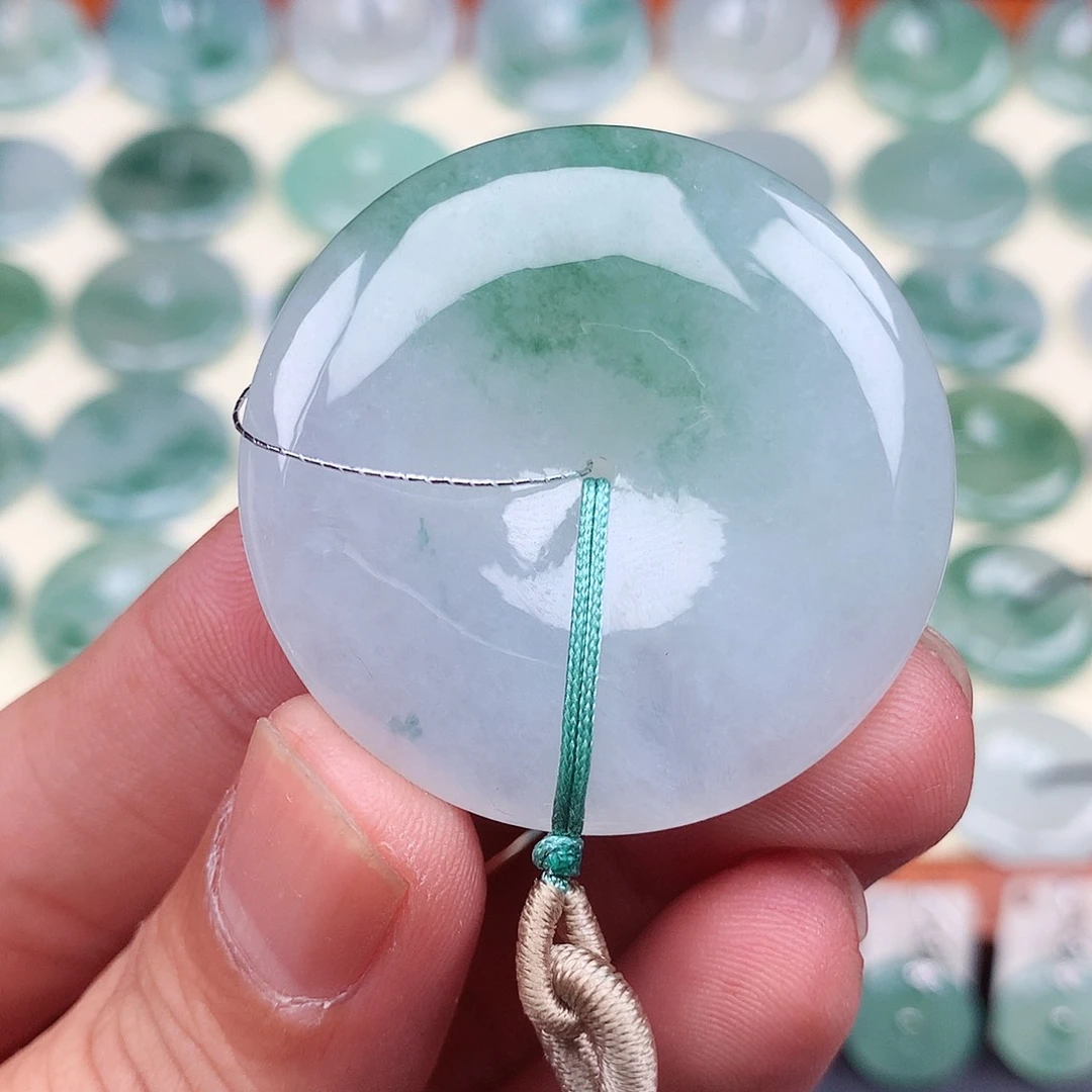 翡翠未镶嵌颈饰40.6-7.0mm