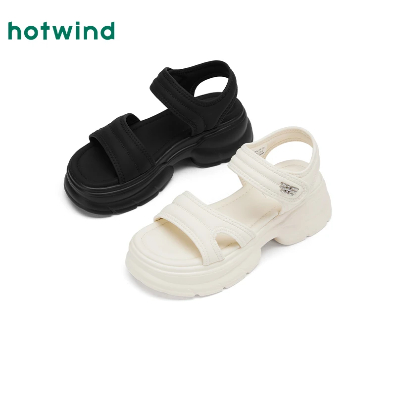 热风商场女鞋凉鞋时装凉鞋秋冬保暖【双11返场】新款H59W25215