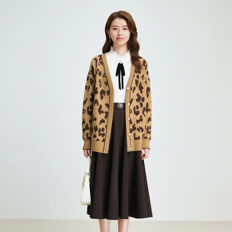 KORADIOR珂莱蒂尔毛织外套KI00679C4