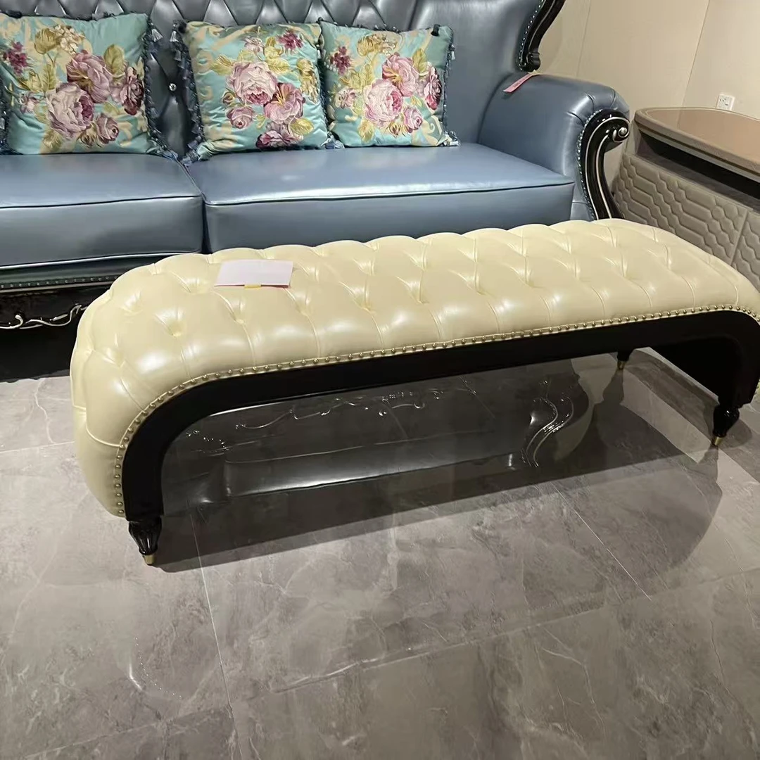 MJ-床尾凳-白色面