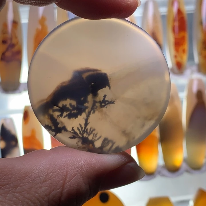 玛瑙/玉髓颈饰未镶嵌102