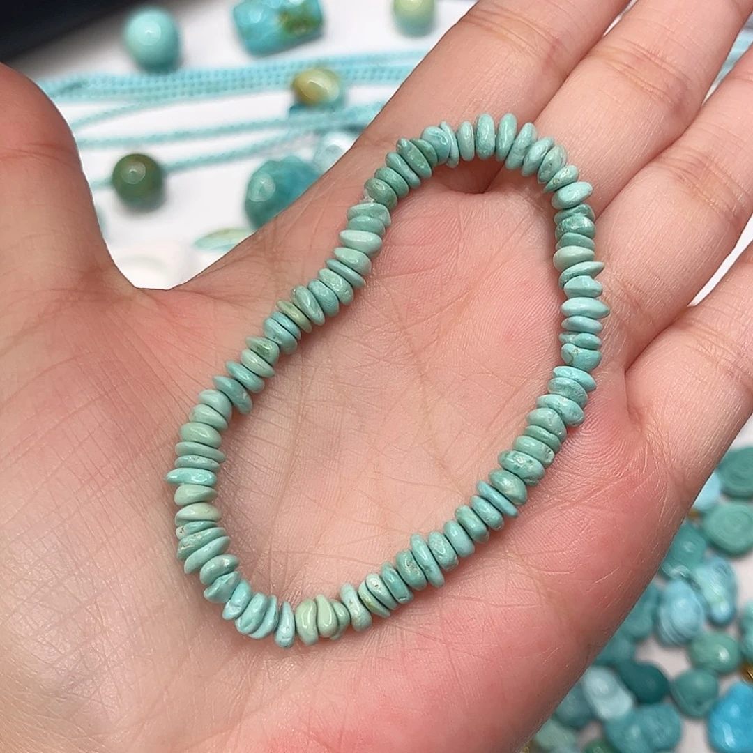 绿松石未镶嵌珠宝半成品