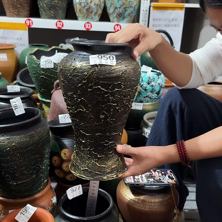 黑金纹路鱼尾高度28口径12