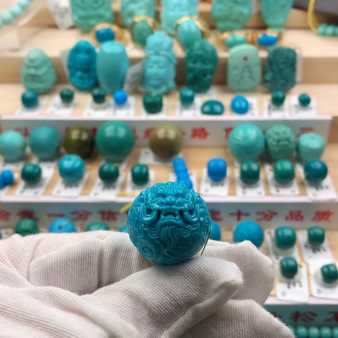 绿松石未镶嵌配饰22.4