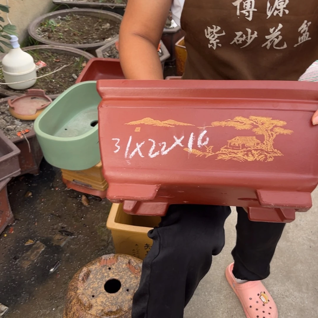 紫砂花盆盆景艺术