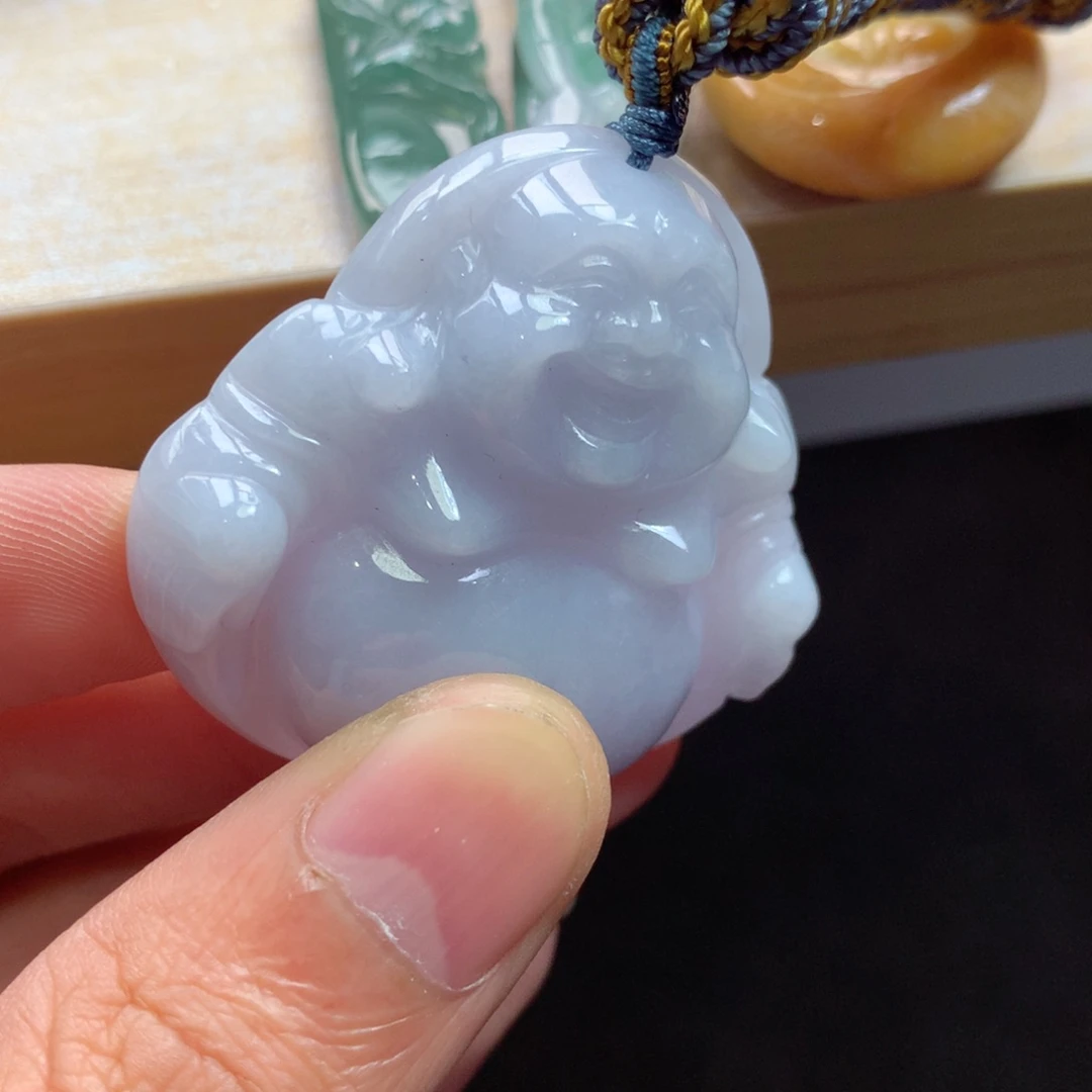翡翠未镶嵌颈饰吊坠