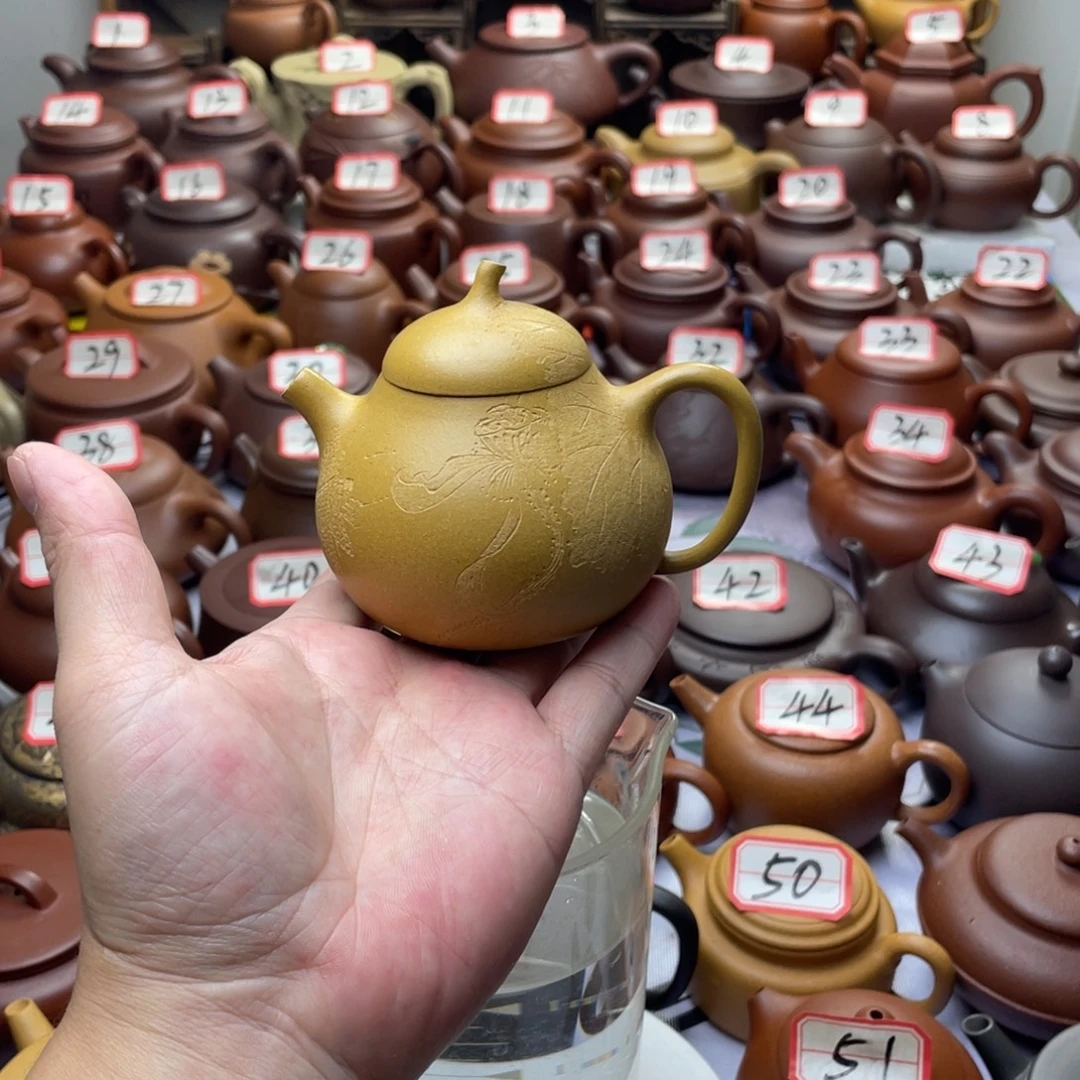 征***）茶壶紫砂宜兴紫砂半手工