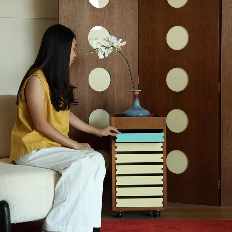 《波普.文件柜》包豪斯可移动文件柜资料柜首饰家用多功能边柜