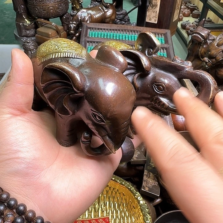 铜器办公室茶室摆件