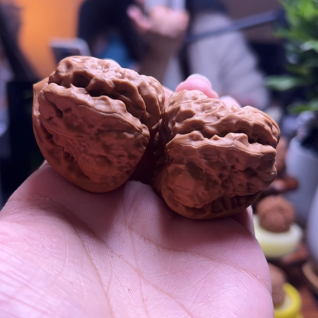 张***祥文玩核桃把件36尺三角蛙47