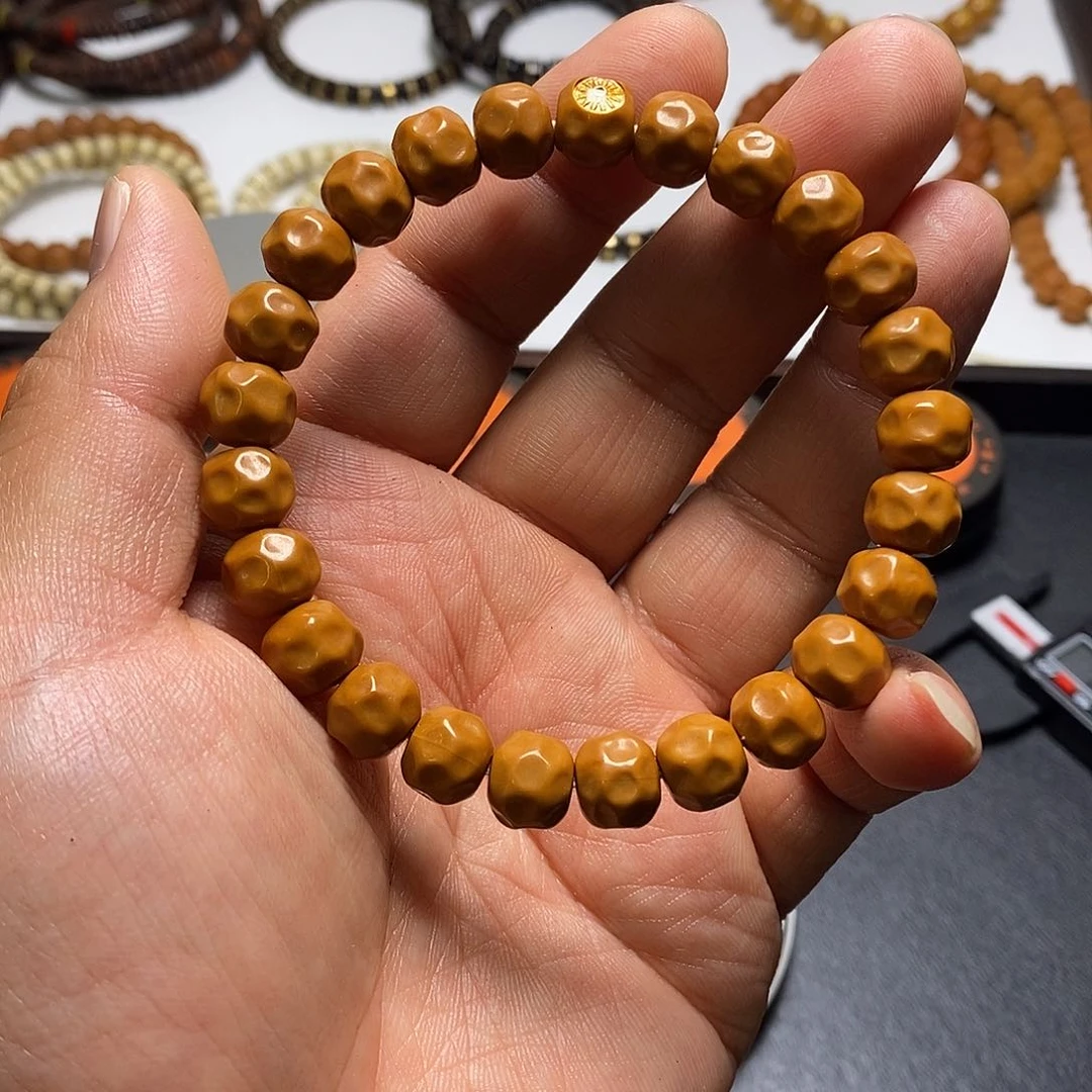 猴头核桃手串全品9-10深坑超小奶酪33号