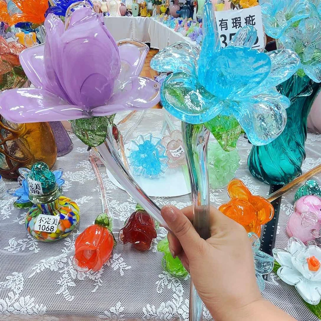 琉璃花瓶花器摆件艺术品