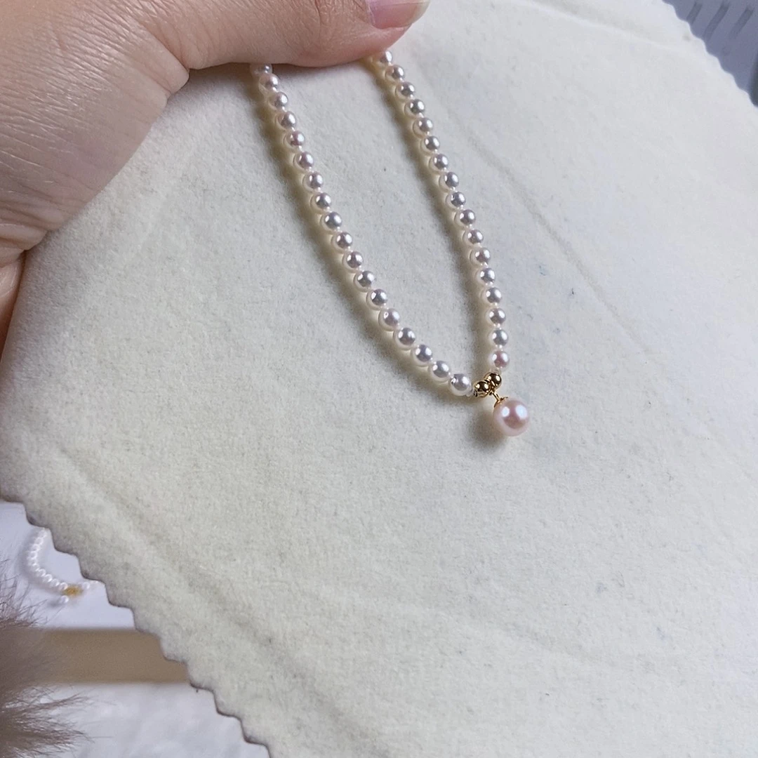 淡水珍珠手绳银S925镶嵌