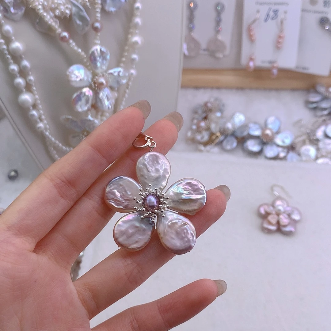 拾***约胸针淡水珍珠未镶嵌