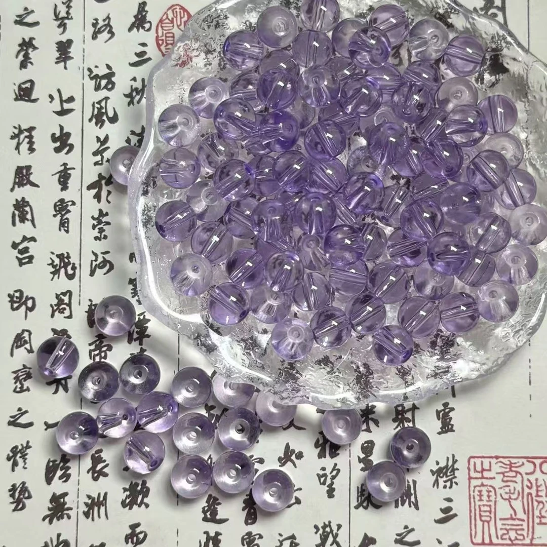 玻璃散珠手工diy商品链接不退不换