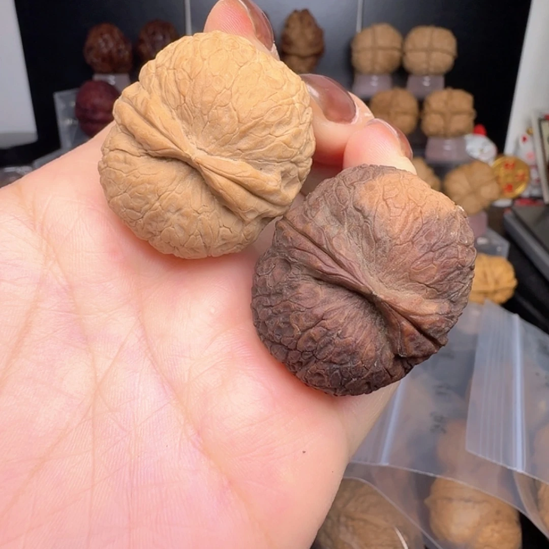 吊坠文玩核桃22号车双色铁锤