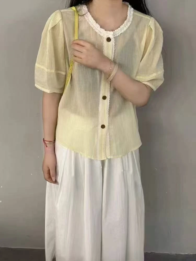 轻熟风INS风纯欲风法式时尚小衫宽松女装